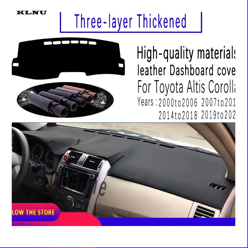 Toyota altis deals dashboard cover