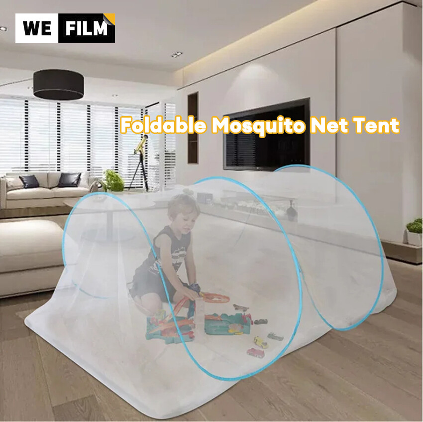 Mosquito Nets for Bed Foldable Mosquitoes Nets Bed Canopy Pop Up Tent Mosquitoes Nets for Bedroom Outdoor Travel ราคา 486 บาท*ส่งฟรี