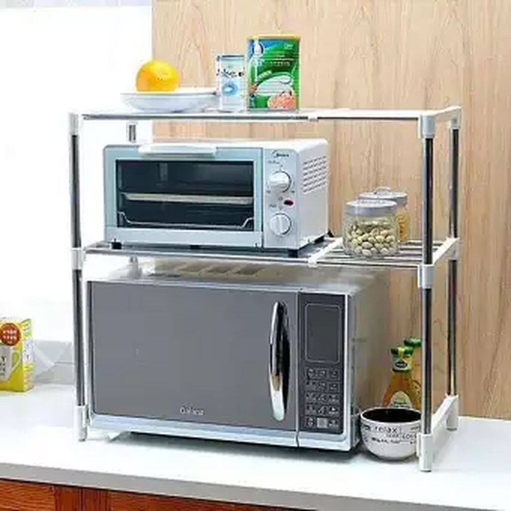 High Quality Microwave Oven Storage Racks Silver Buy Online At Best Prices In Bangladesh Daraz Com Bd