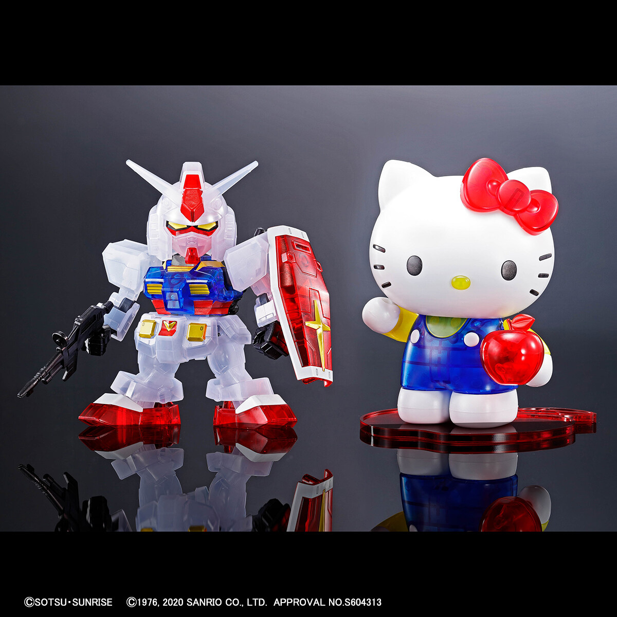 Imported SD EX-STANDARD SHIPPED FAST! Sanrio Hello Kitty / RX-78-2 GUNDAM 