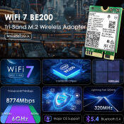 WAVLINK WiFi 7 Card, 8774Mbps, Bluetooth 5.4, Windows Support