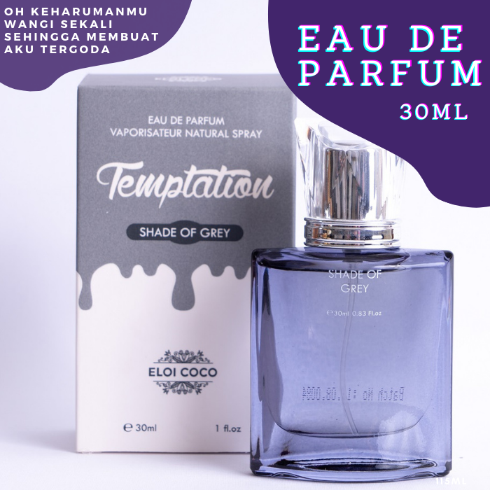 Gambar Temptation Shade of Grey Eau De Parfum 30ml KKM APPROVED
