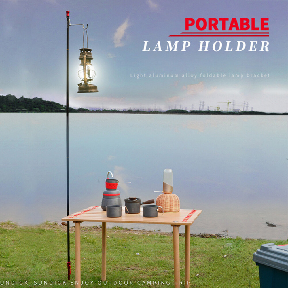 camping lantern stand