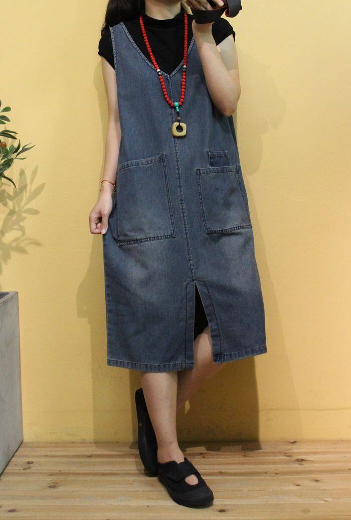 plus size denim dresses skirts