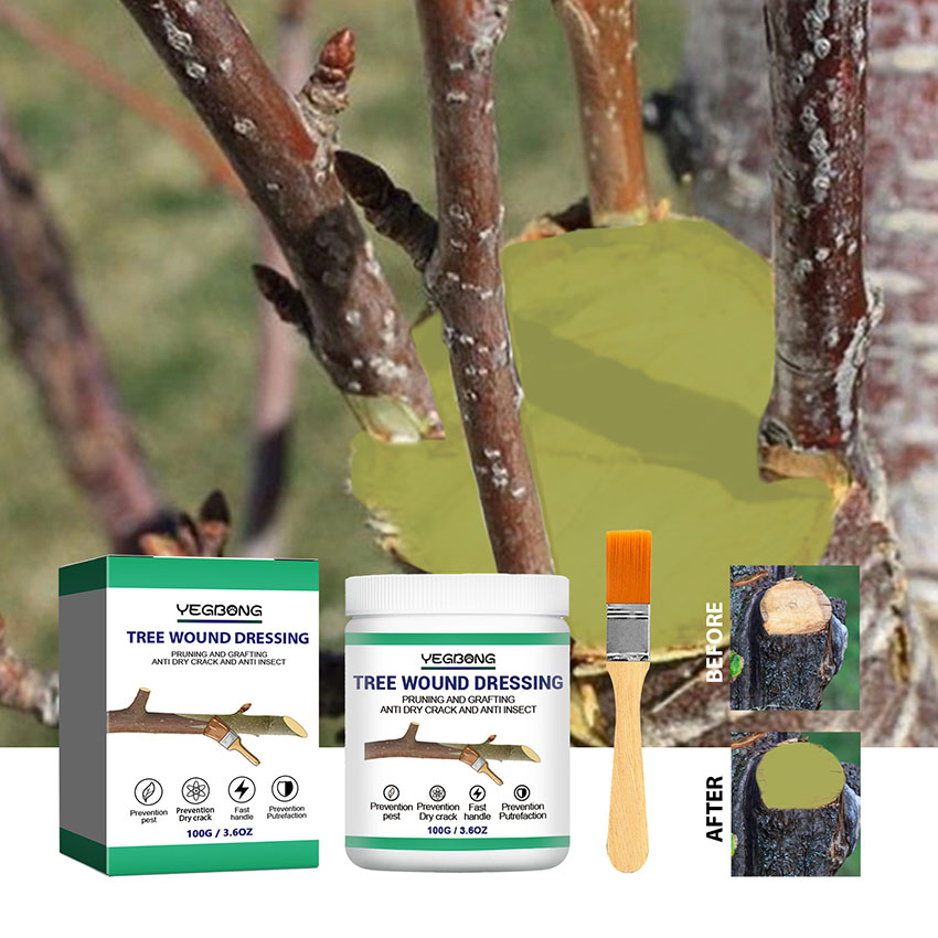 Tree Pruning Sealer Tree Graft healing Cream Wound Bonsai Cut Paste Smear Agent Pruning Compound Sealer for Home Garden Plants ราคา 75 บาท*ส่งฟรี