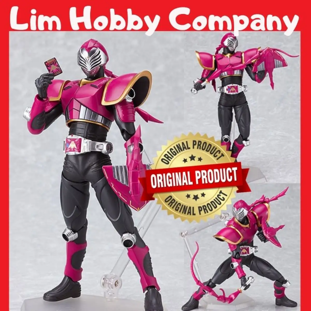 New Misb Figma Kamen Rider Sting Raia Kamen Rider Ryuki Dragon Knight Medicom Toy Max Factory Lazada