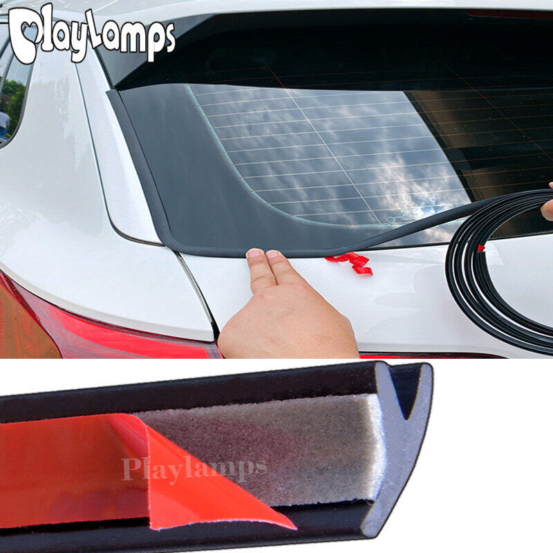 Universal Car Y Shape Cao Su Con Dấu Thời Tiết Dải Cửa Sổ Khoảng Cách Niêm Phong Chống Nước Bụi Bằng Chứng Cách Âm Dán Dải Kín