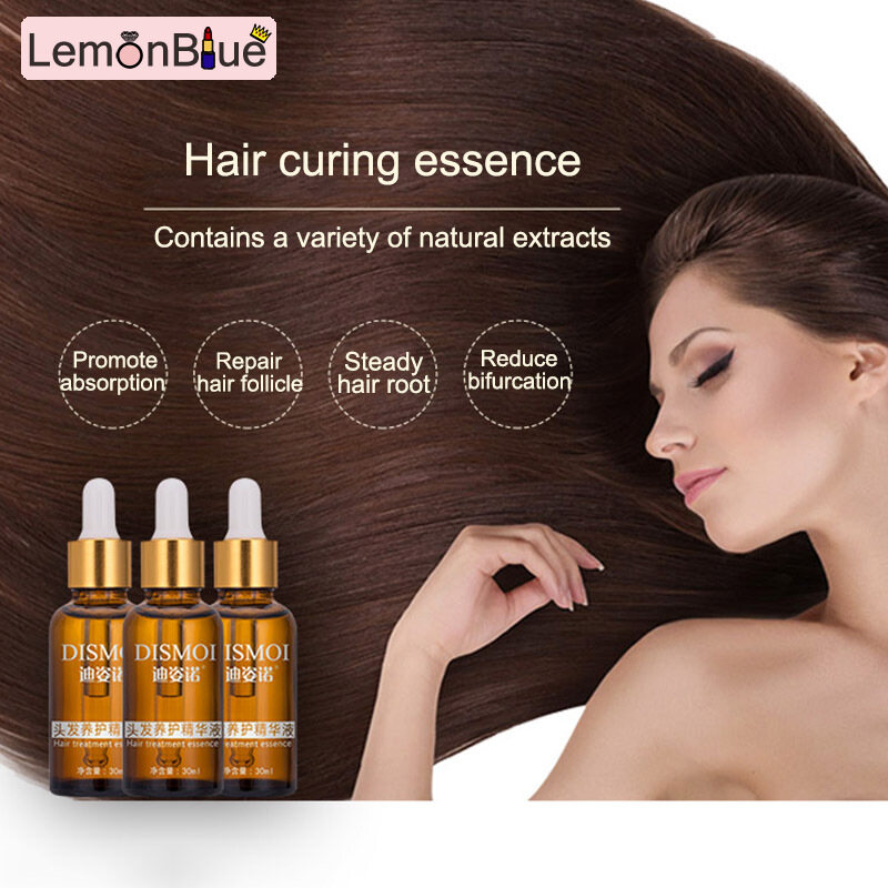 Gambar LemonBlue Long Hair Fast Growth Shampoo Essence Lengthen Grow Longer Stop Hair Loss Care For Women Men