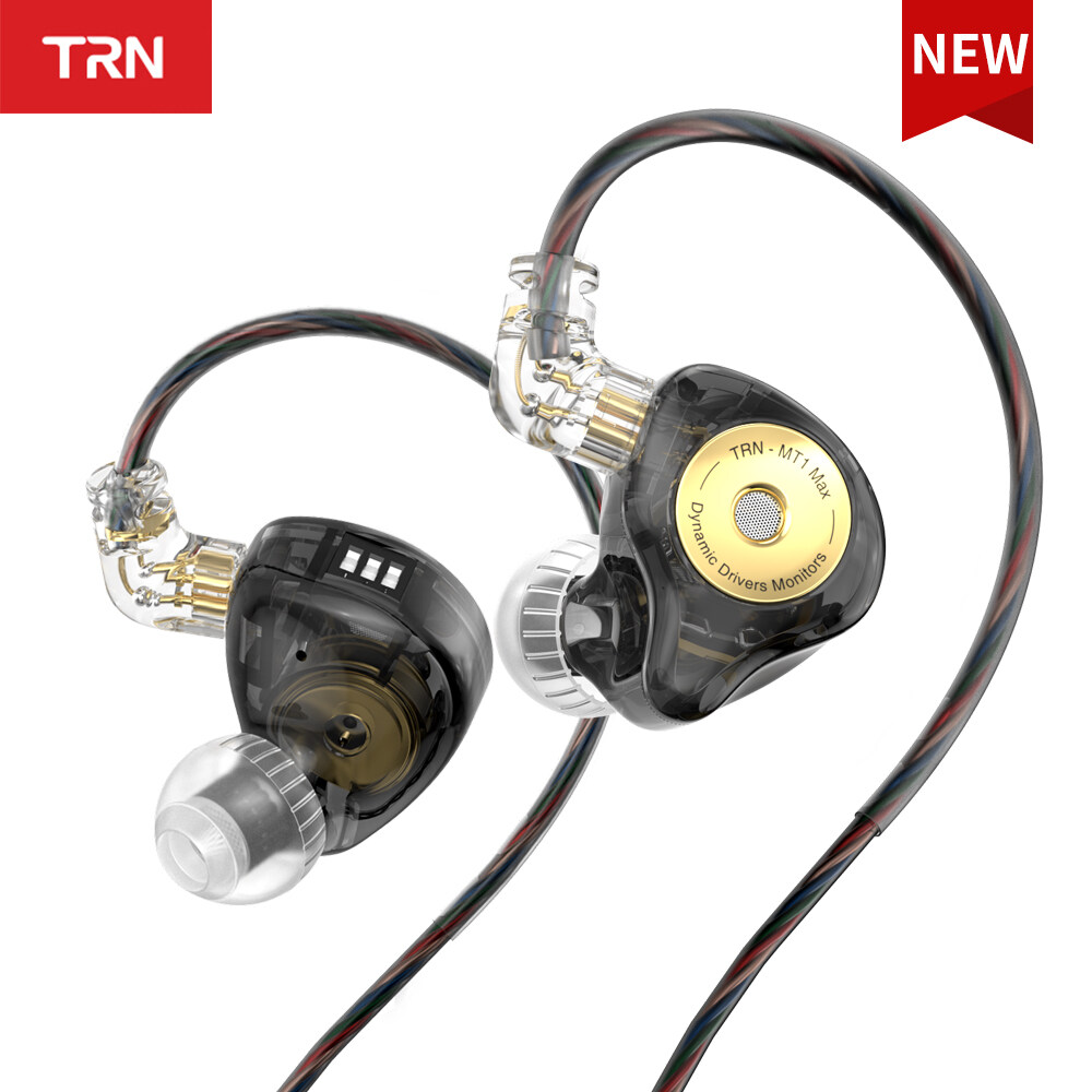 TRN MT1 MAX Monitor Generation Dual Magnet Dynamic Driver Wired Earphone In