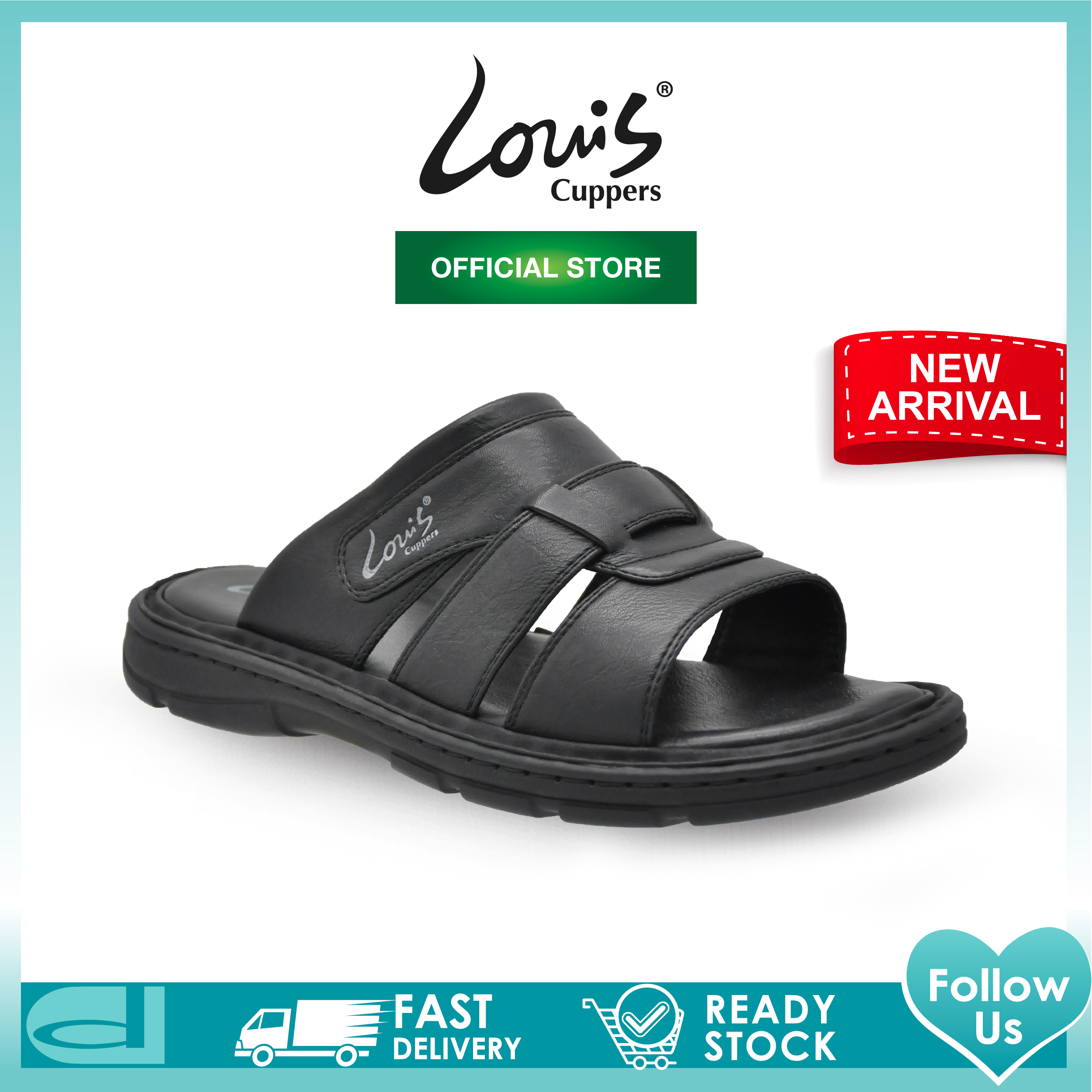 Louis Cuppers Men Slip On Faux Leather 
