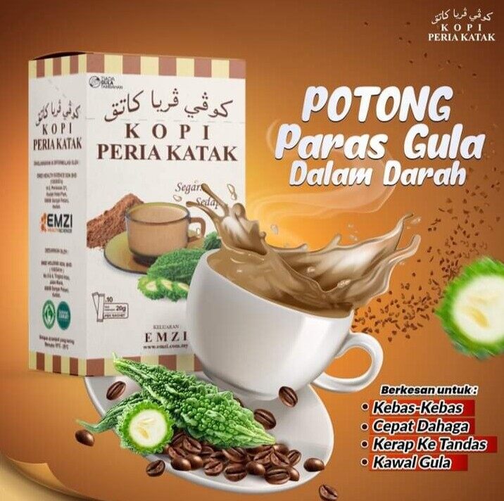 Kopi Peria Katak Original EMZI Free Shaker Harga 43.51 Ringgit Kopi Peria Katak Original EMZI Free Shaker Harga 43.51 Ringgit