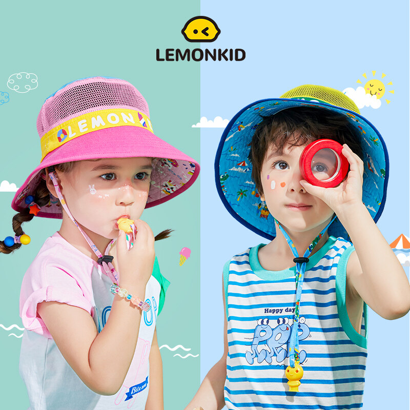Lemonkid Mũ Cho Bé Mũ Vành Trẻ Em Mũ Tai Bèo Che Nắng Kiểu Dáng Xinh Xắn Thời UPF 2000 Cho Trẻ Em Và Người Lớn LK2220041
