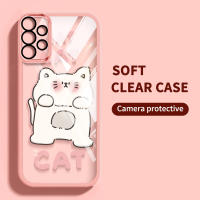 YBD Color Transparent Phone Case for Samsung Galaxy A23 A32 A33 A52S A52 A72 A73 A53 A530 4G 5G Full Coverage Camera with Lens Protection Silicone Soft Shell