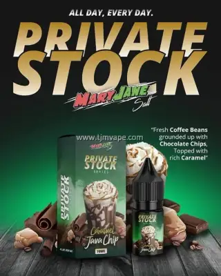 MARY JANE Private Stock 10ML / Honey Vanilla/Butterscotch Hazelnut Coffee/Strawberry Buttercream/Caramel Javachip (4)