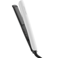 Akiracosme máy ép tóc mini máy tạo kiểu tóc Ion âm máy uốn tóc duỗi tóc Điều chỉnh nhiệt độ Electric Hair Straightener Curler Machine Straightening Iron Ceramic