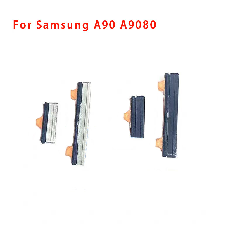 Nút nguồn cho Samsung Galaxy A90 A9080 nút nguồn và phím nút bên trên nút tắt âm lượng lên xuống ở Bộ phận thay thế bên
