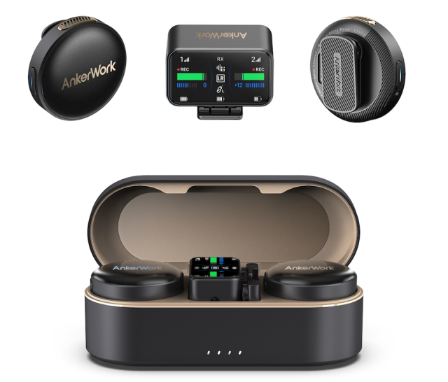 Anker Work M650 Wireless Lavalier Microphone ราคา 14,393 บาท*ส่งฟรี