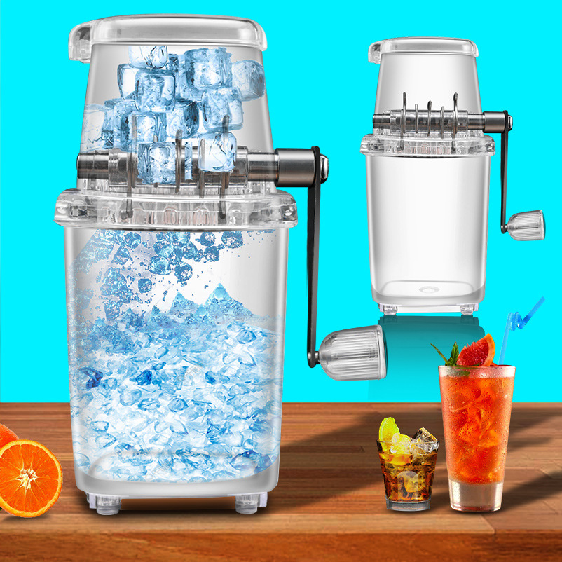 Multifunctional Manual Ice Making Mini House Ice Cube Transparent