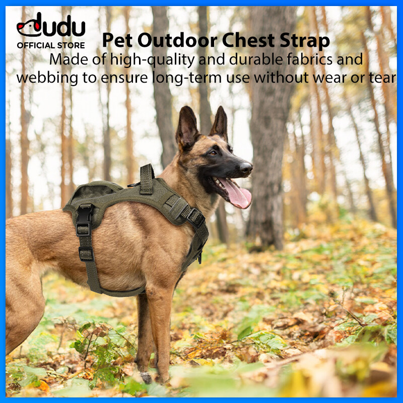 TUXTOOX Dog Harness Padded Full Body Pet Harness Reflective Adjustable No-Stretch Vest with Handles for Dog Walking Hiking Training Dog Harness ราคา 553 บาท*ส่งฟรี