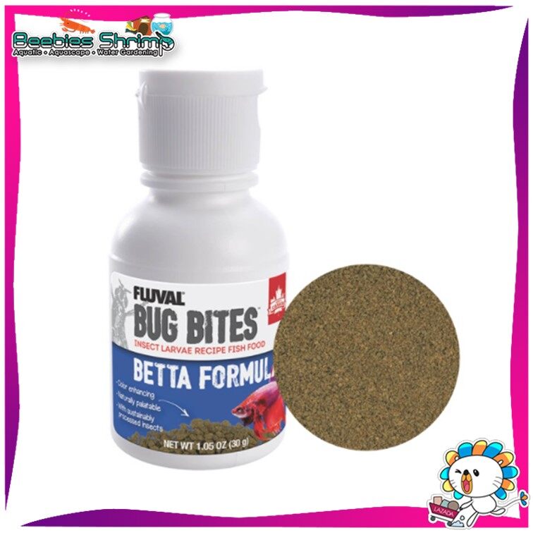 Fluval Bug Bites Goldfish Pellets (M-L) 100G Fish Food For
