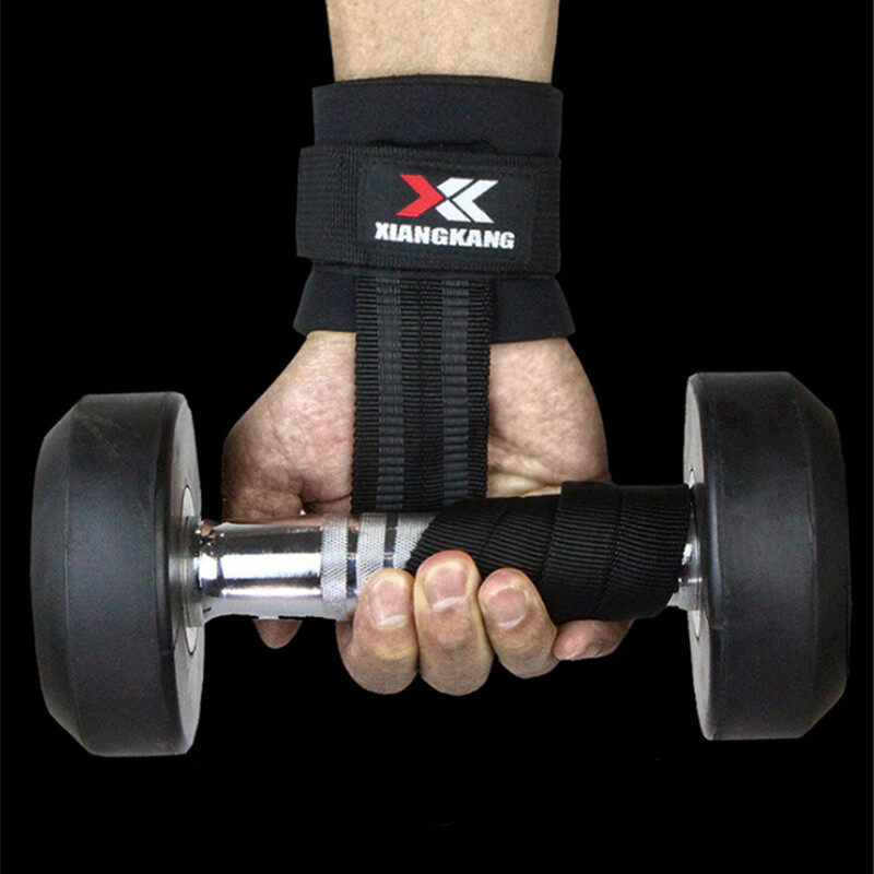 Happybuyner Bán Chạy 1 PC Phòng Tập Thể Dục Tập Nâng Tạ Bao Tay Cử Tạ Đệm Hỗ Trợ Nâng Tạ Barbell Dây Đeo Kết Thúc Tốt Đẹp Hỗ Trợ Cổ Tay Bảo Vệ Tay