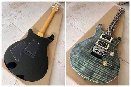 PRS Custom 24 Electric Guitar - Faded Whale Blue