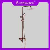 BROONPRE Rose Gold Shower Faucet, 3 Functions Mixer Taps