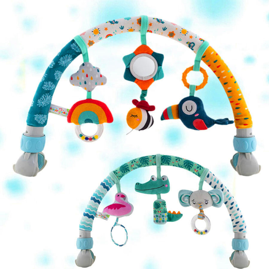 Baby Stroller Arch Toys, Car Seat Toys,Crib clip Toy Mobile for Bassinet