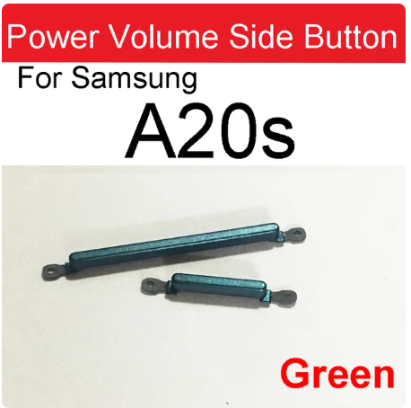 Khối lượng điện nút bên hông cho Samsung a20s a207f trên tắt điện lên xuống khối lượng bên bàn phím Bộ phận