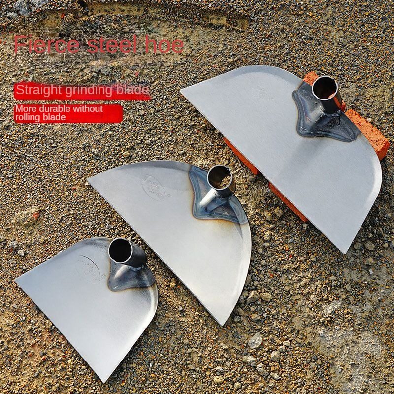 Cuốc thép xây dựng mở rộng Cuốc thép miệng phẳng Cuốc xi măng Cuốc hàng tháng Công trường xây dựng Cuốc bùn cát xám Cuốc vuông hàng tháng