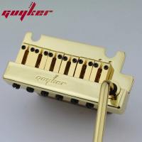 Guyker Non-locking 2 Point Guitar Tremolo Bridge String Spacing 10.8MM Double Shake Guitar Bridge With Brass Saddle Brass Block
