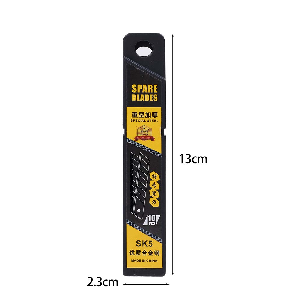 Thickened Stainless Steel Utility Knife with Blade Snap-off Multi-purpose Knife for Paper Leather Plastic Cutting