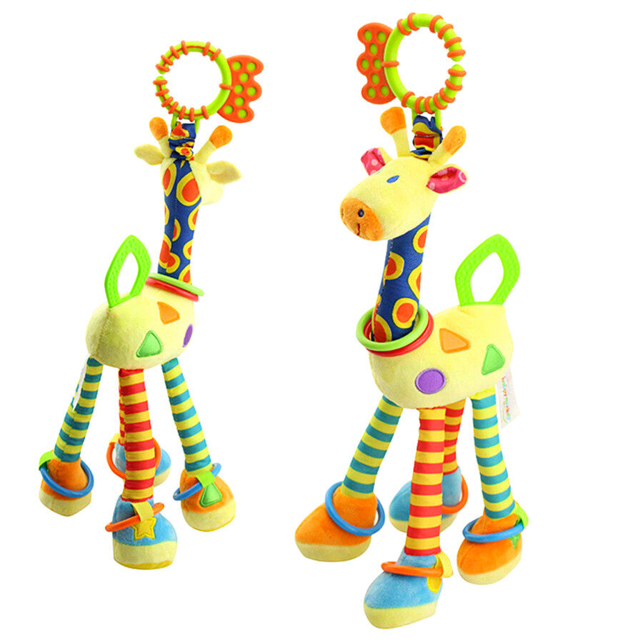 Giraffe Baby Hanging Toys 3-6-12 Month,1-2-3 Years Old Toy for Car Seat