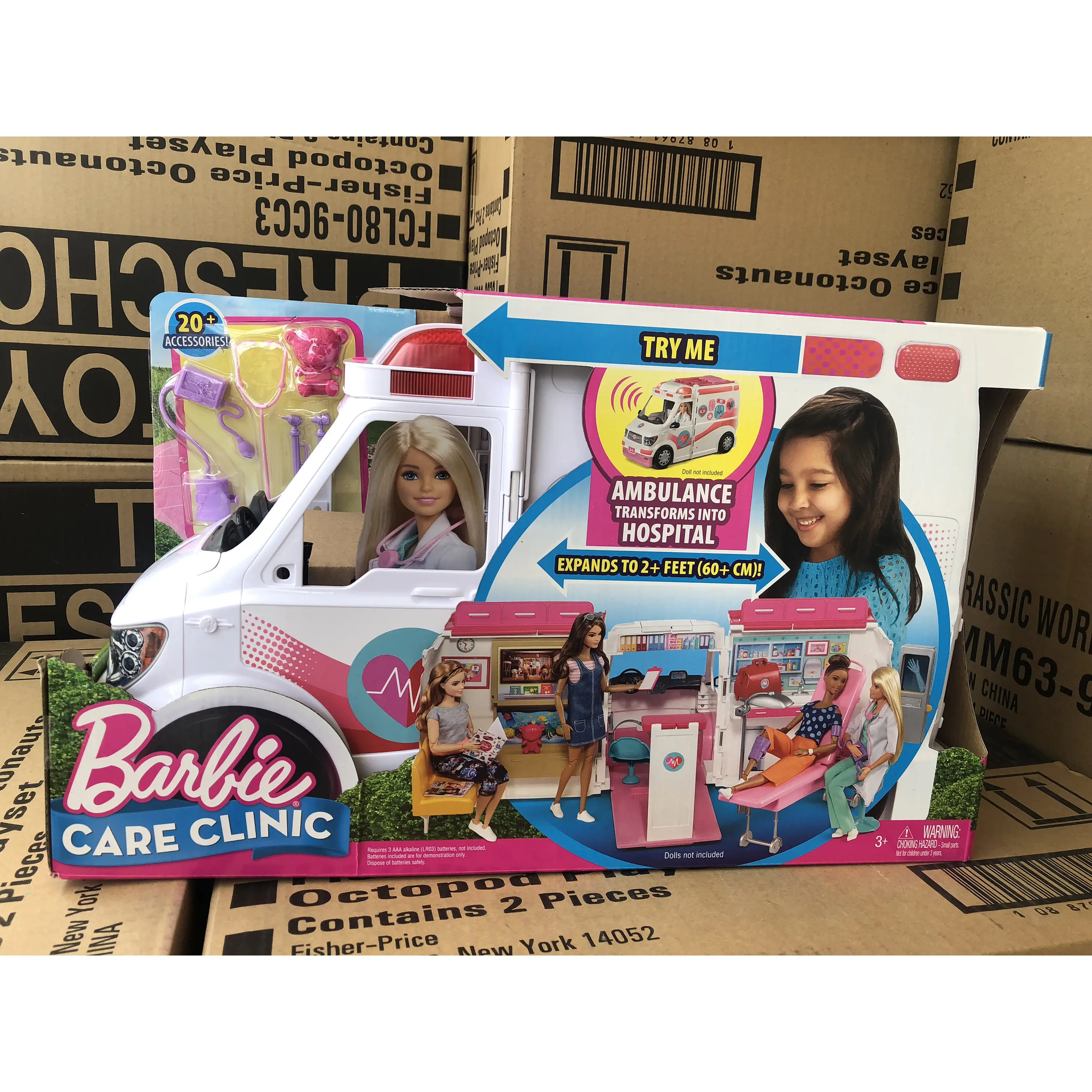 ambulance barbie set