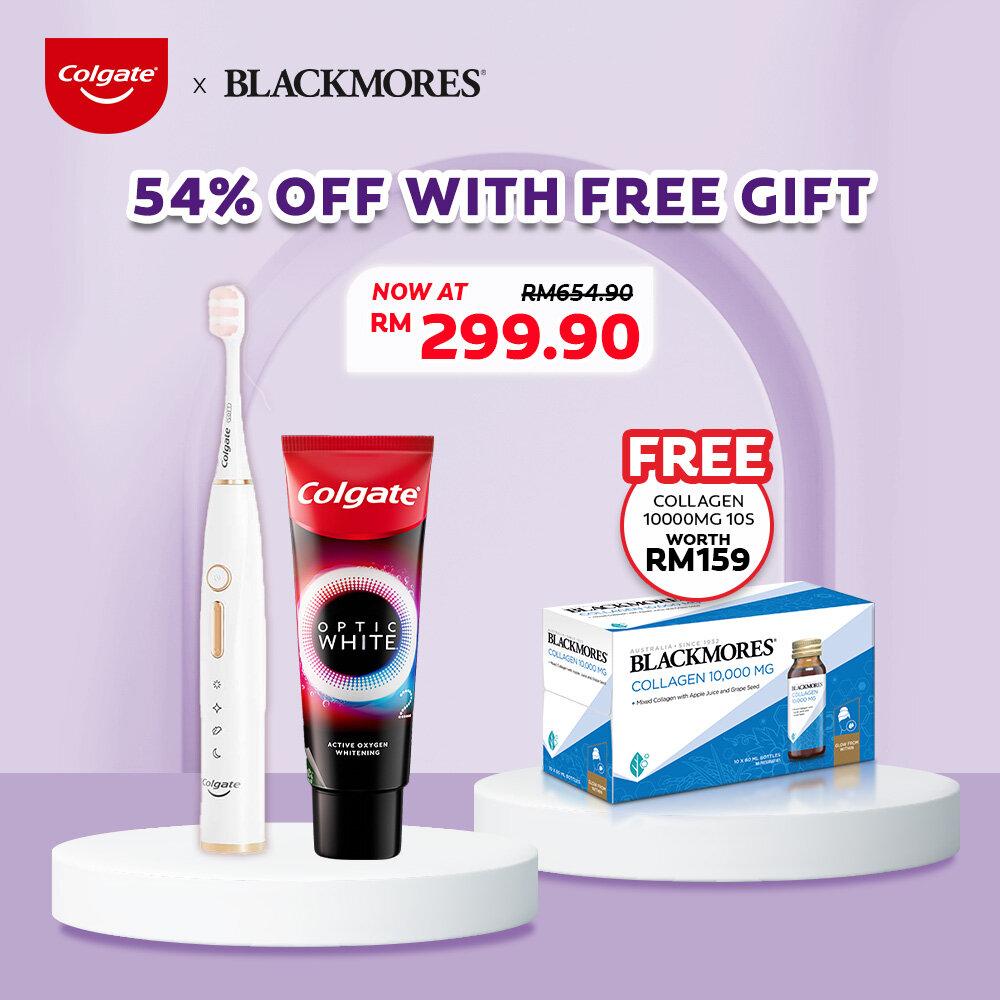 Gambar [Colgate x Blackmores] Buy 1 Gift 1   Radiant Skin   Smiles Bundle