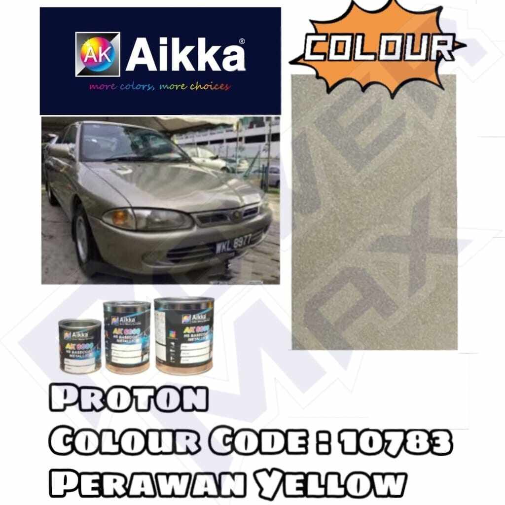 AIKKA PROTON 10783 PERAWAN YELLOW 2K CAR PAINT Price, Reviews