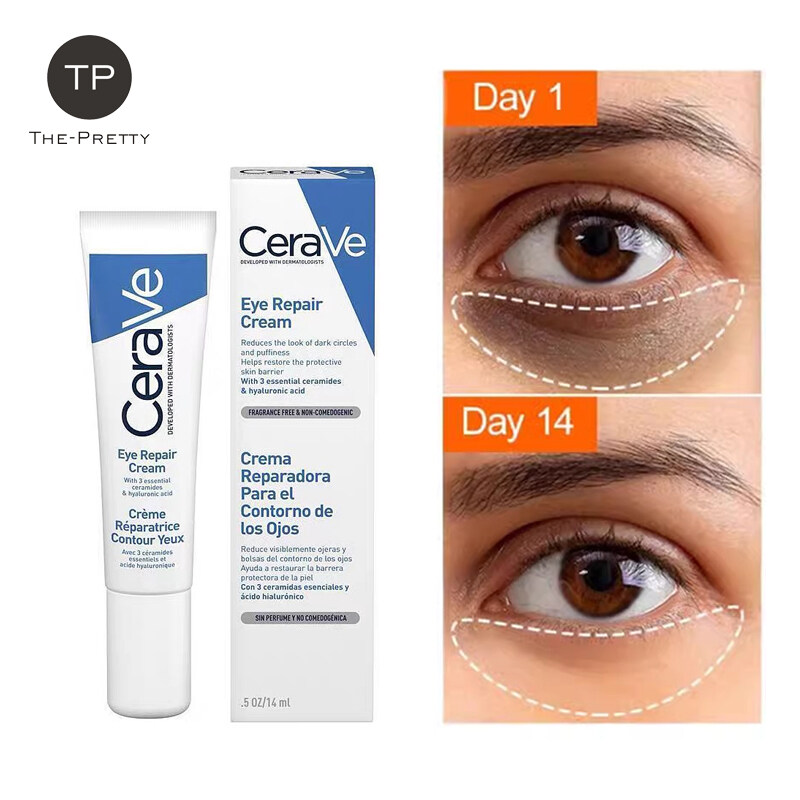 CeraVe Repair Eye Cream Reduce Dark Circles And Puffiness Repair Skin