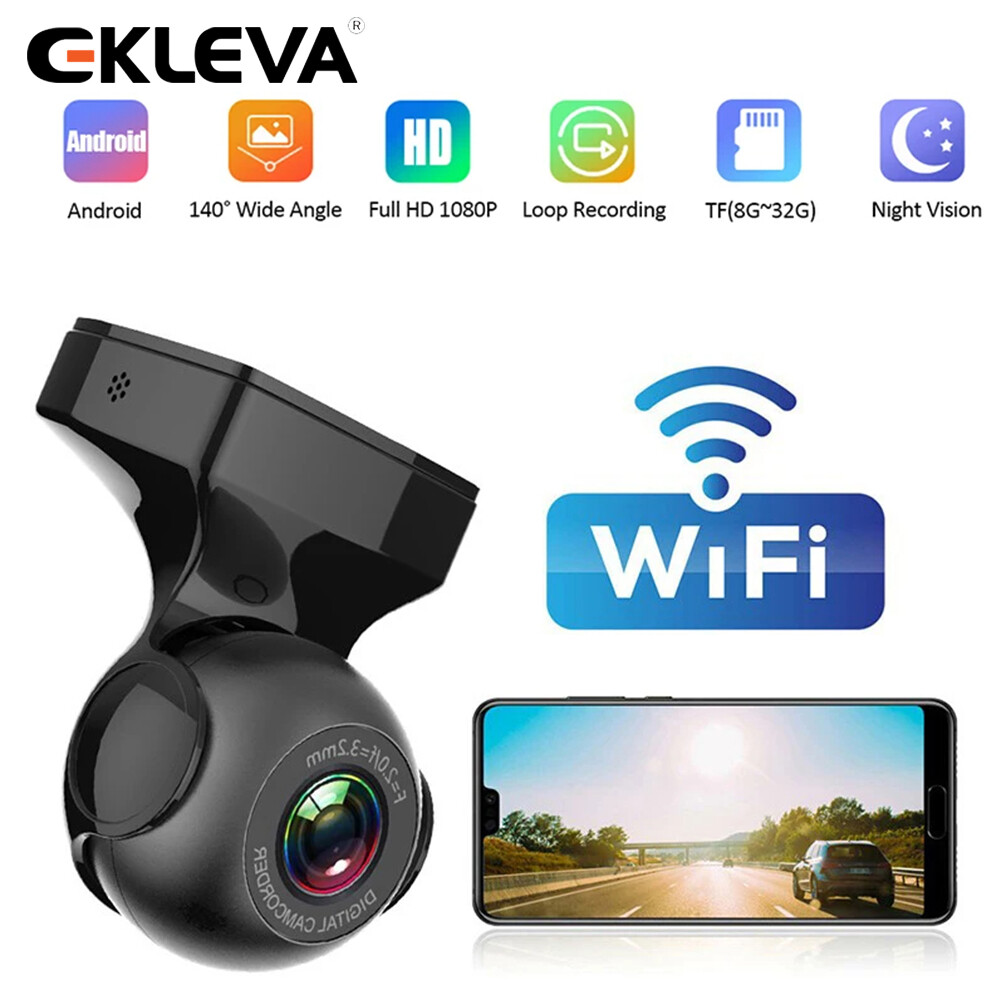 Ekleva Wifi Dash Cam FHD 1080P đầu ghi video 1920*1080 Wifi Dashcam DVR cho xe hơi G-Cảm Biến Camera Đêm Registrator Xe Lái Xe Ghi