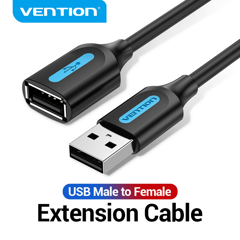 Vention Cáp nối USB USB 3.0 dây điện nối dài gõ một đầu đực thành đầu cái truyền dữ liệu dẫn cho Pla