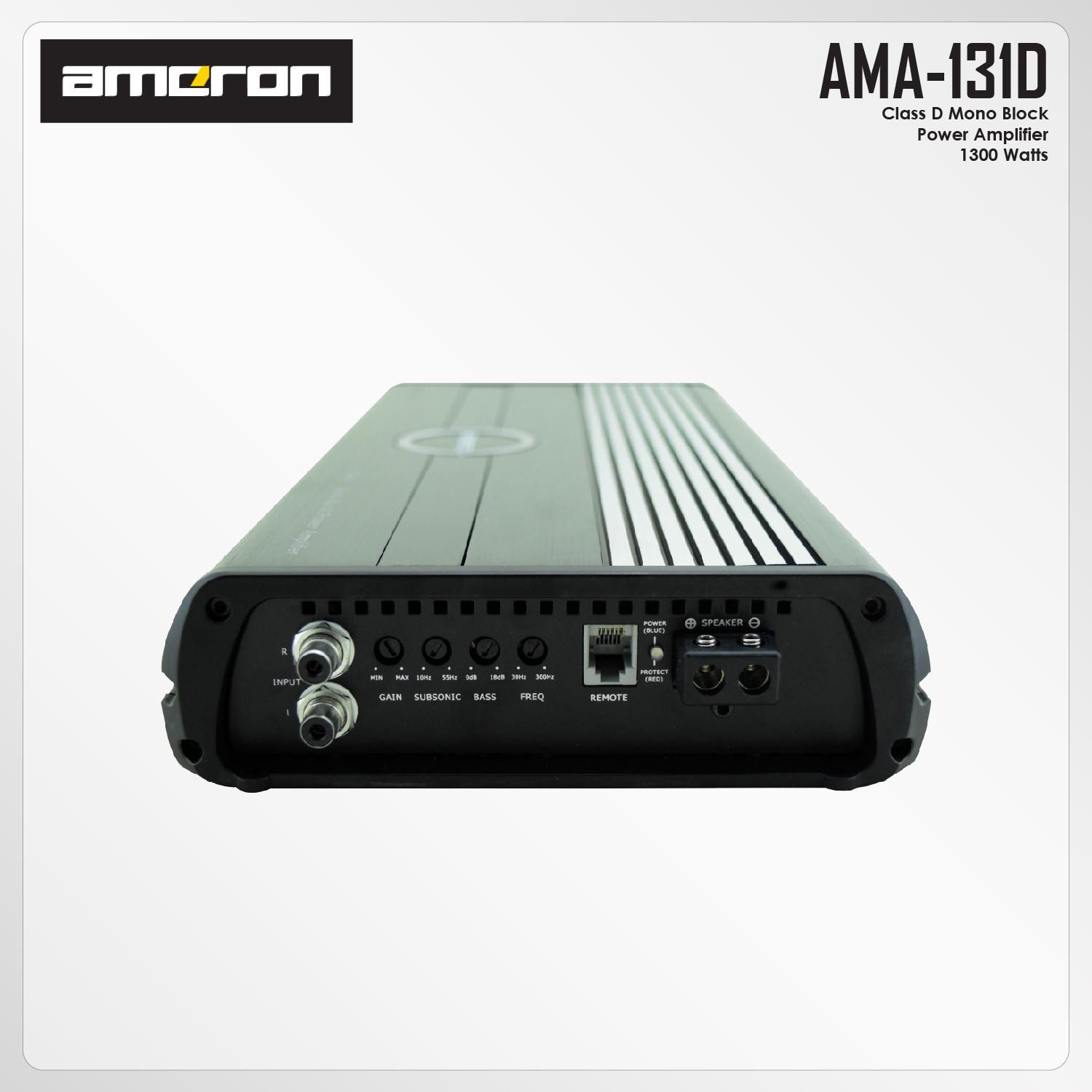 AMERON:Ama - 131d Class D Mono Block 