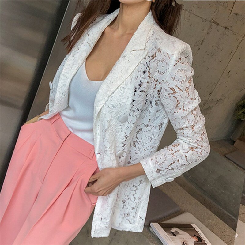 White tie hot sale up blazer