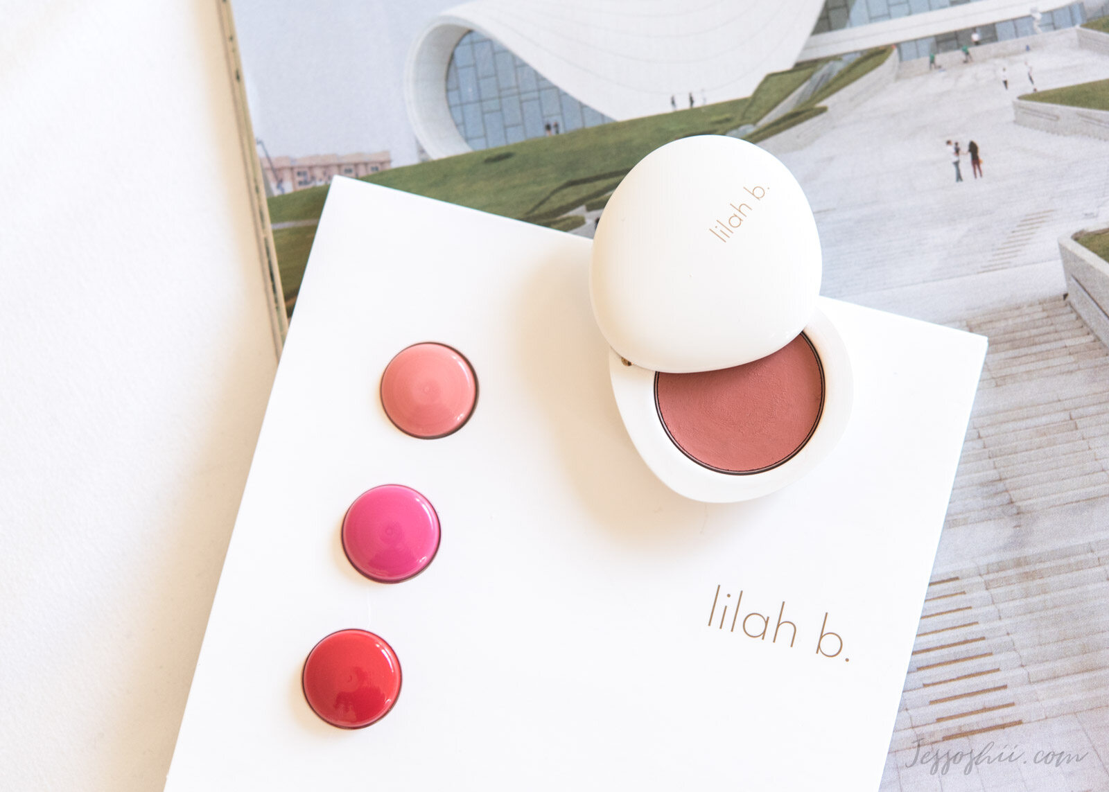 REVIEW: lilah b. Divine Duo Lip & Cheek | Swatches + Look - Jessoshii