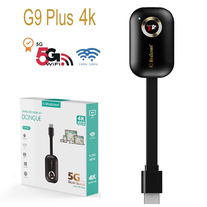 Mirascreen G9 Plus HDMI Wireless Display Casting Dongle chromecast/miracast/airplay Cast 2.4G Wireless HDMI 4K 1080P Mirror Screen Mirroring 11 d649a201f677dba836361511c3e0ac78