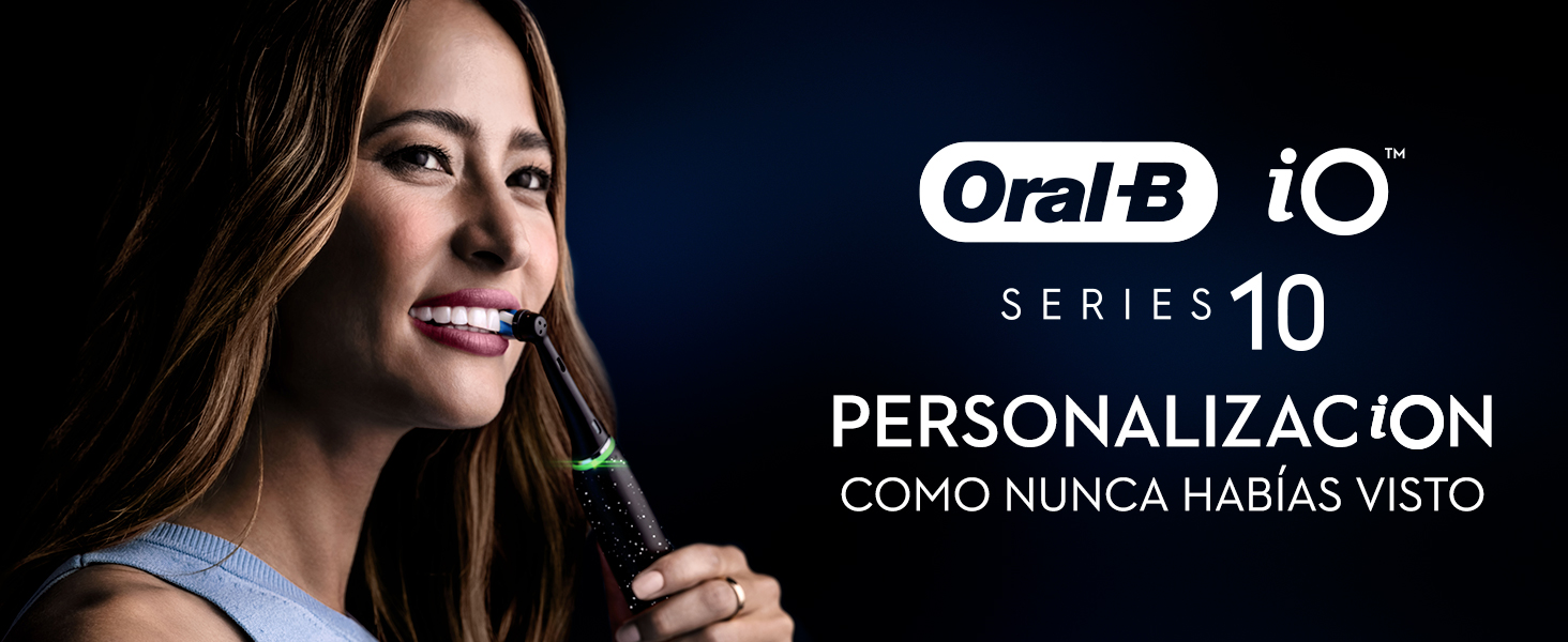 Oral-B iO 10 Edición Especial, Cepillo De Dientes Eléctrico Negro y ...