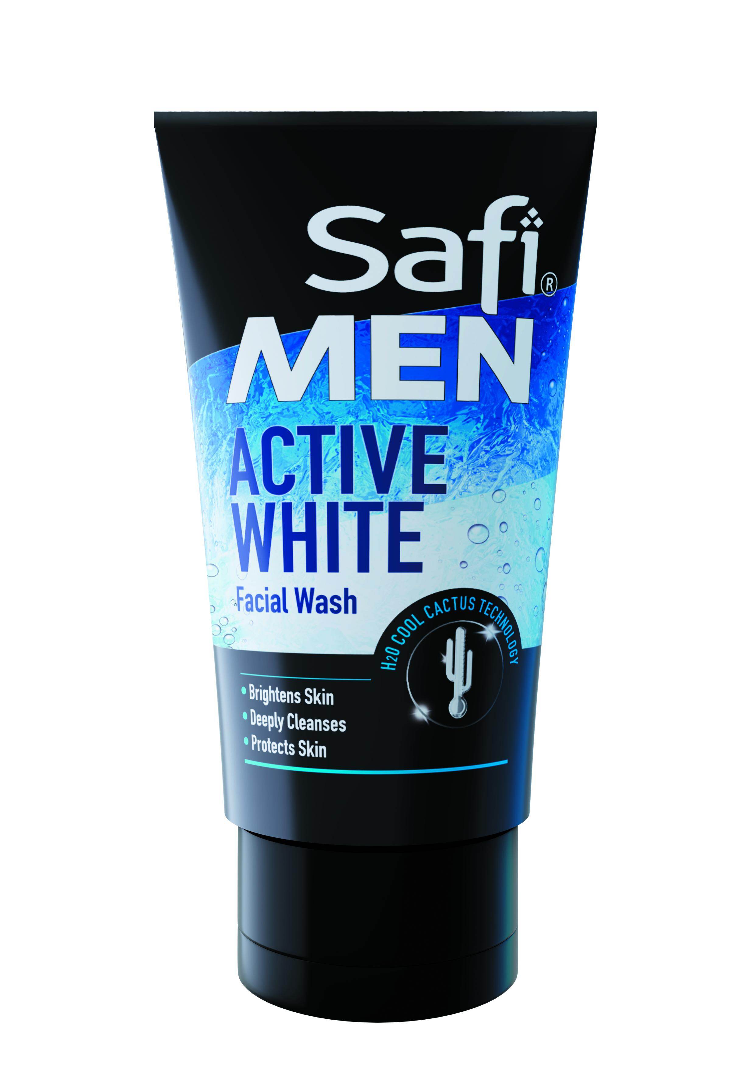 Gambar SAFI MEN ACTIVE WHITE FACIAL WASH 100G