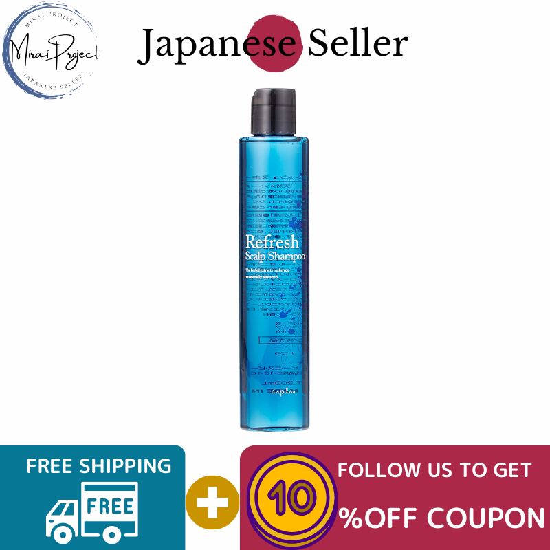 Gambar [Direct from Japan] NAPURA Refresh Scalp Shampoo Silicone free Cool Spa Refresh Scalp 200ml