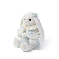 Mchugs thỏ với váy màu xanh đồ chơi nhồi bông Kawaii hương liệu món quà sinh nhật Đồ chơi quà tặng cho sinh nhật cho trẻ em 9.85 inch