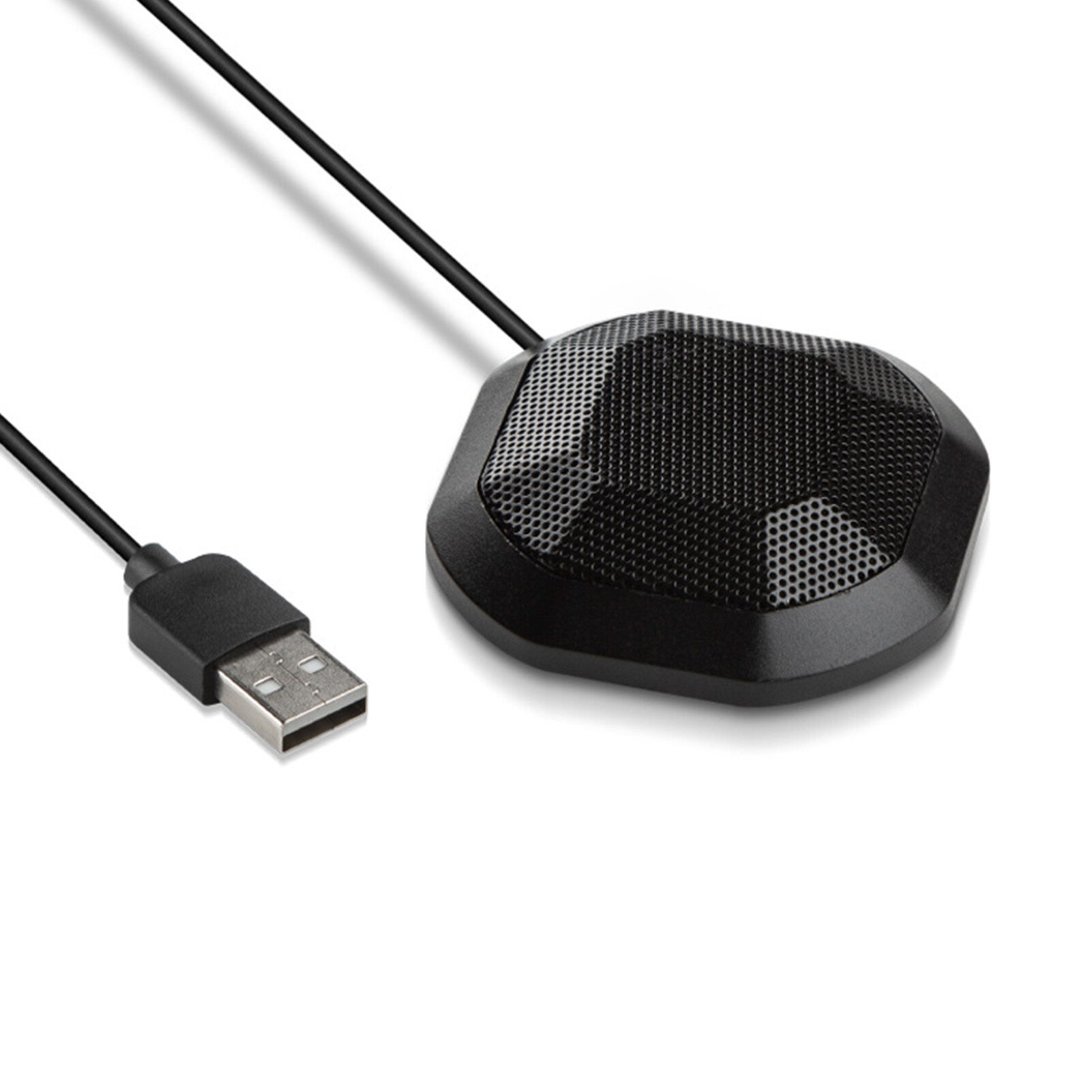 Micro hội nghị cắm usb/3.5mm tiện dụng, tụ điện đa hướng 360 ° máy tính micro pc cắm và chơi tương thích với windows macos cho pc máy tính xách tay hội nghị video trò chuyện chơi game ghi âm trực tuyến lớp skype
