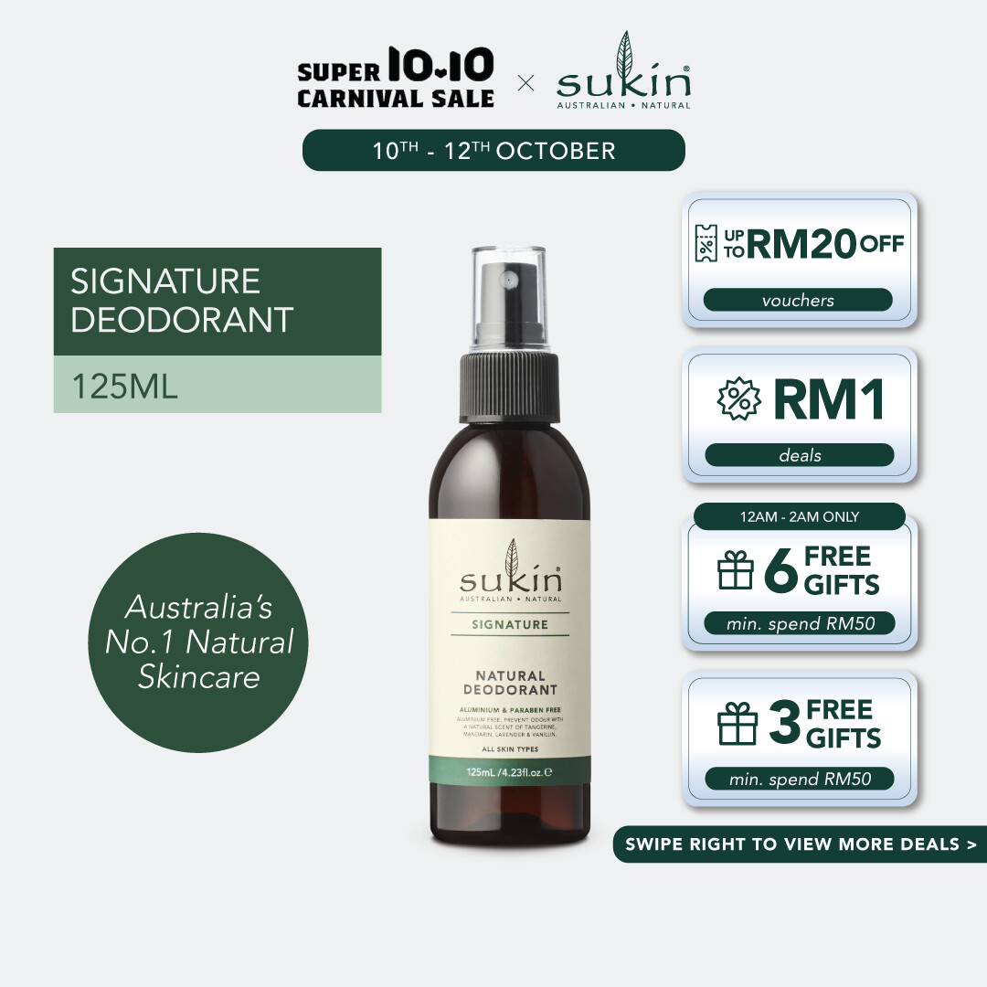 Gambar Sukin Natural Deodorant   Signature (125ml)