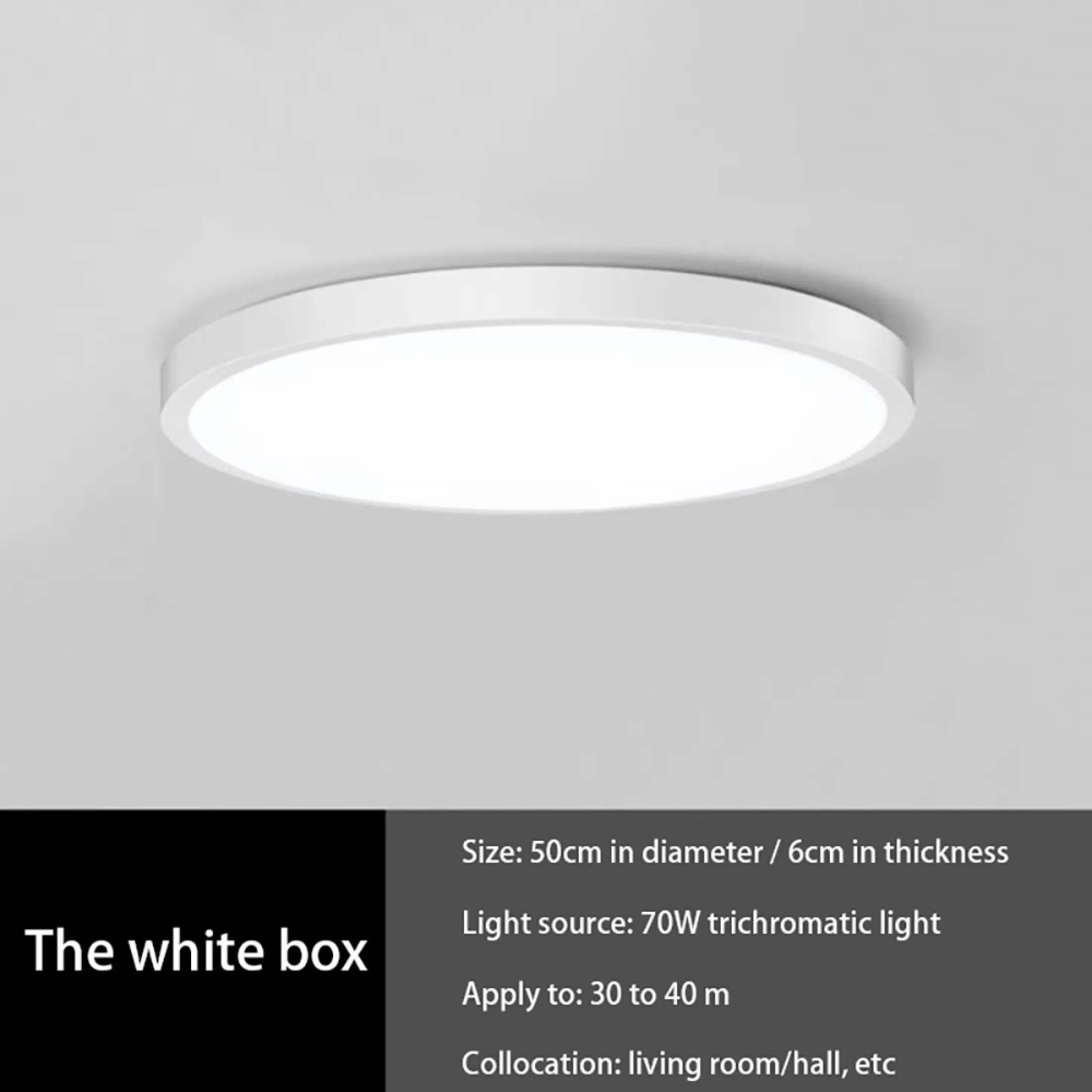 30w 50w Modern Led Ceiling Light, Small Circle Ceiling Lights
